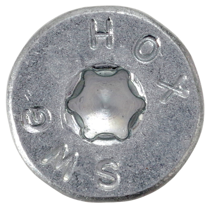 Vis hox, la vis des pros, tête fraisée, 6 x 70 , av. embout hx, filetage partiel, acier zingué (50 pces)