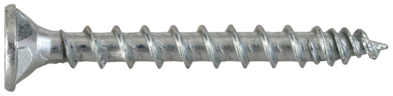 Vis hox la vis des pros tête fraisée 3 x 25, filetage Total, acier zingué (200 pc)
