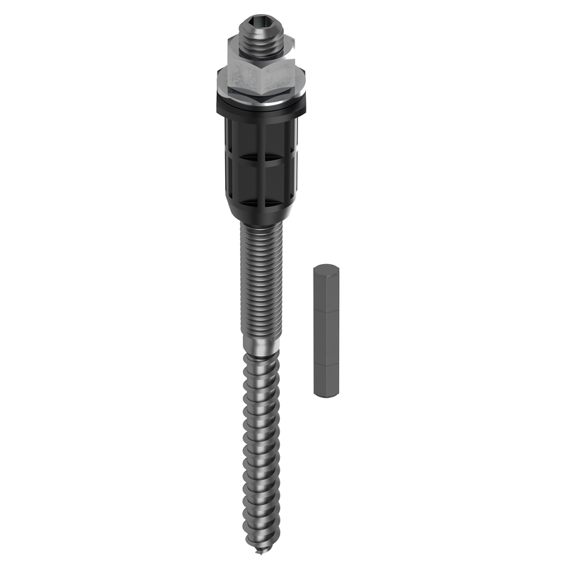 TOX Thermo Proof Wood 2 pc – système de montage