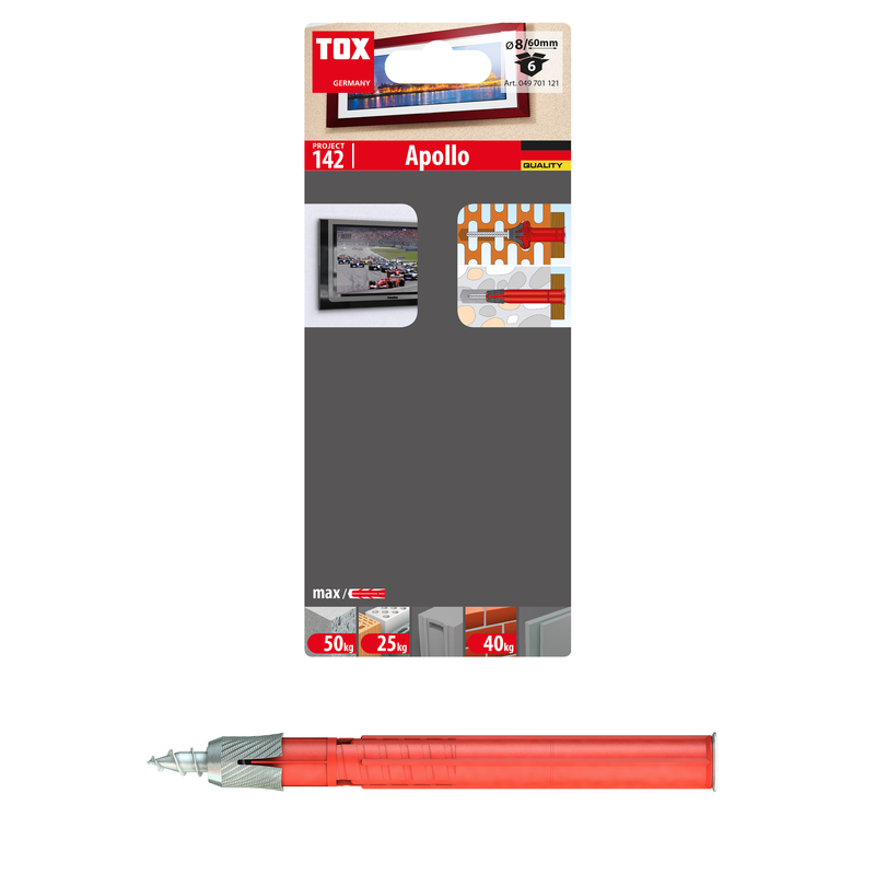 TOX Apollo – chevilles pour cadres à usage général