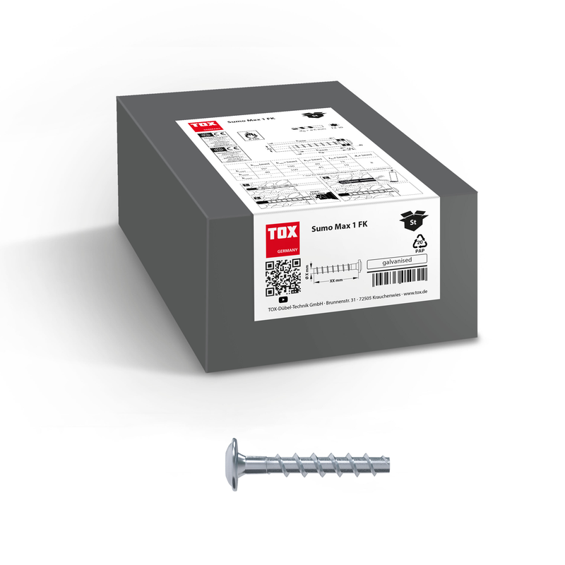 Vis à béton sumo max 1 fk 6X40 (100 pc)