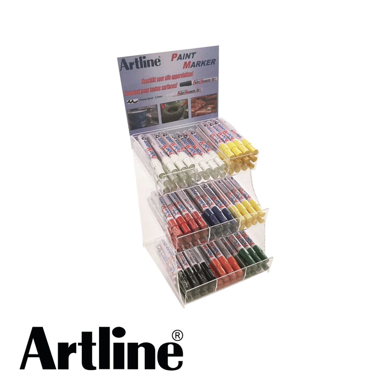 Paint Marker 400 XF display 144 pcs ( 108 + 36) / pointe 2,3mm