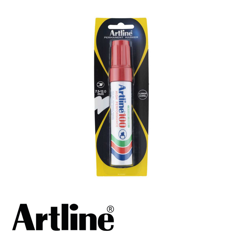 Marqueur permanent 100 NEAT/ rouge / pointe 7,5/12mm (06929112)