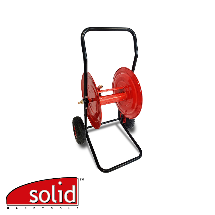 ROLL UP Metal PRO, 3/4" dévidoir professionel pour 60 m de tuyau, Roues pneumatiques