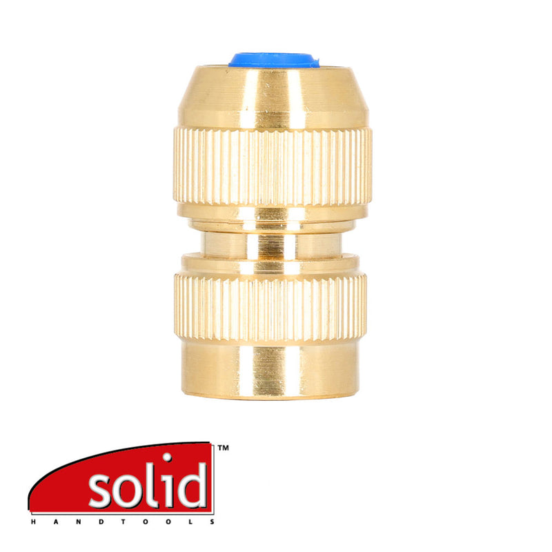 Raccord pour tuyaux 13mm (1/2") / 15mm (5/8") - LAITON - sur carte