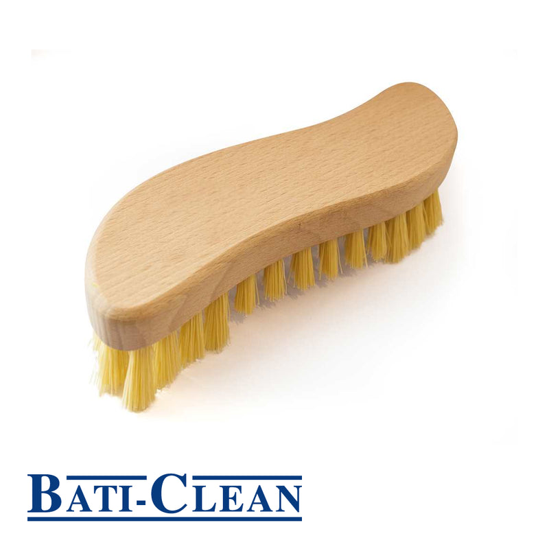 Brosse à récurer avec nez, fibres mexillon - 18,5 cm