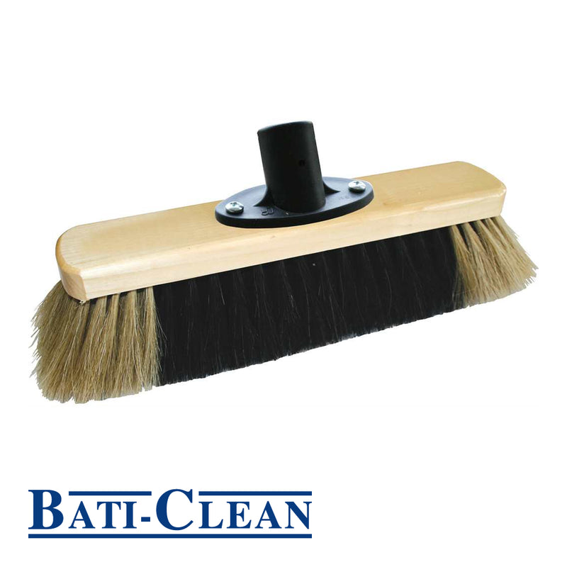 Balai de chambre soies grises 2" - 28 cm