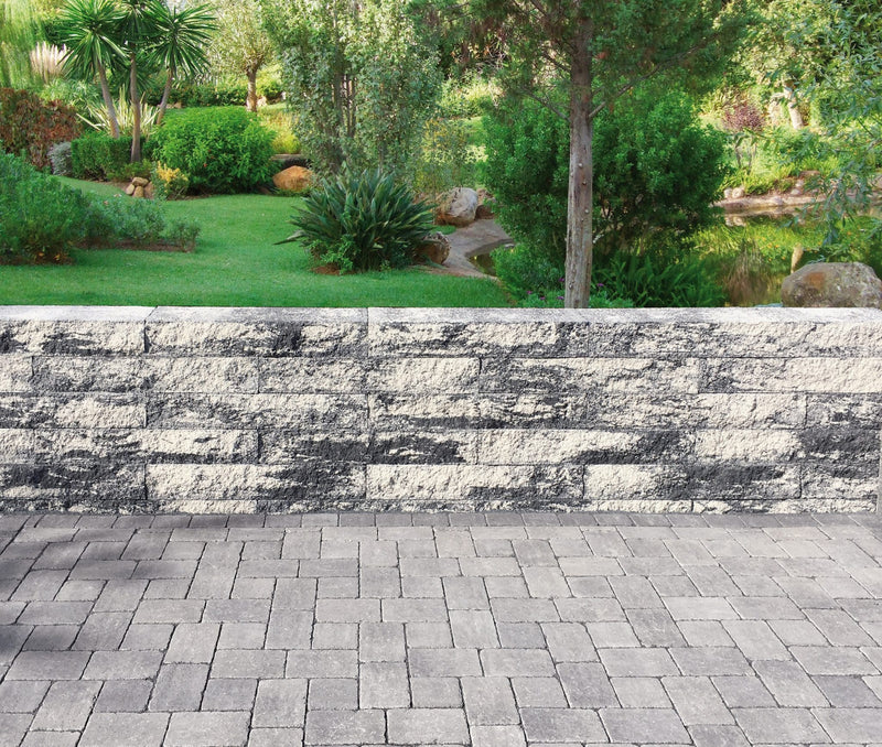 Mur long 18 demi 42,5x18x14 cm sandstein rot