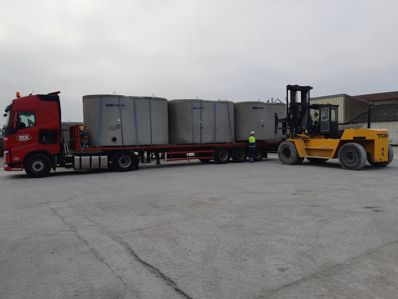 Citerne a eau 7.500 L hsr A15 bas