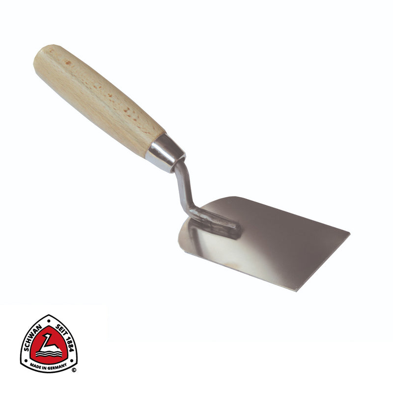 Spatule de plâtrier INOX – modèle court et large