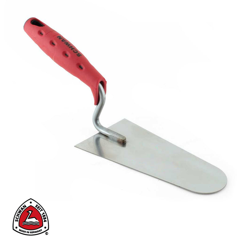 Truelle à polir INOX – bout arrondi – SOFT GRIP