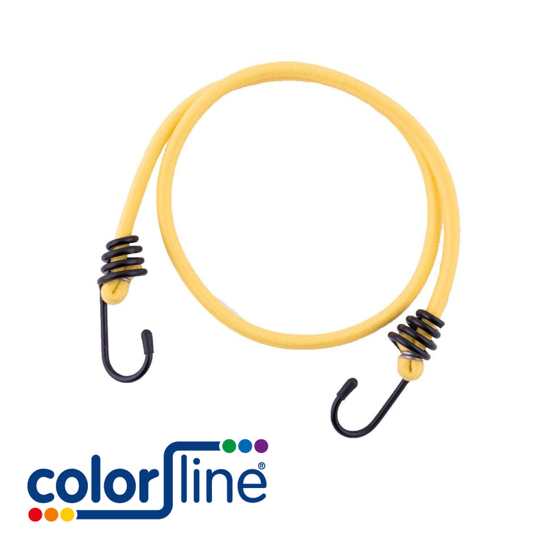 Câble élastique avec 2 crochets - prix pour 2 pièces - 0,80 m