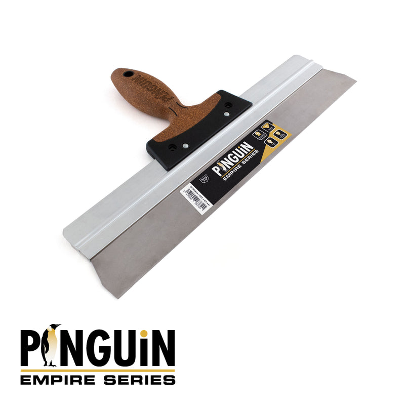 PINGUIN Empire couteau à enduire - 400 x 0,40 mm ,inox manche droit en liège
