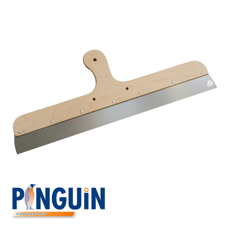 Couteau à enduire manche en bois – lame inoxydable de 0,7 mm