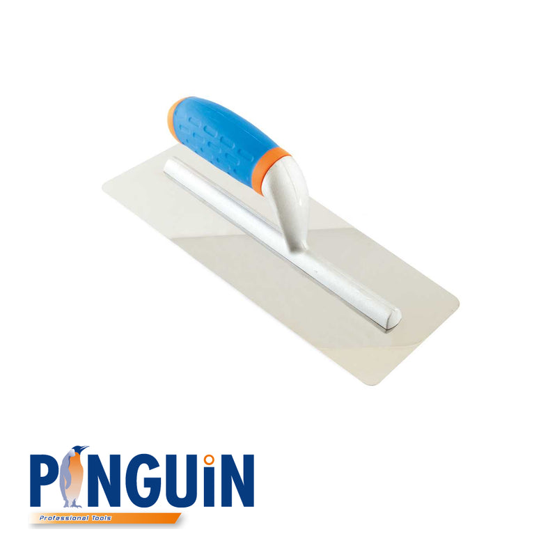 Plâtoir flexible inox "bi-soft", 4 coins arrondis - 280 x 120 x 0,6 mm
