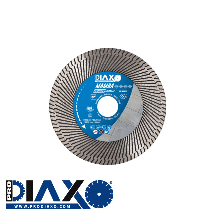 PRODIAXO MAMBA - 125 x 22,2 mm / PREMIUM GRANITE
