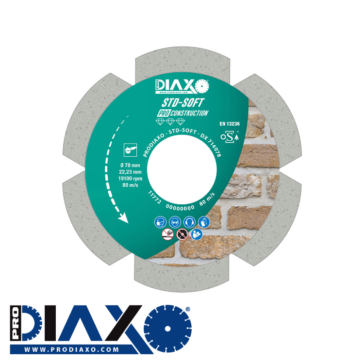 Fraise à déjointoyer STD-SOFT – PRO Construction