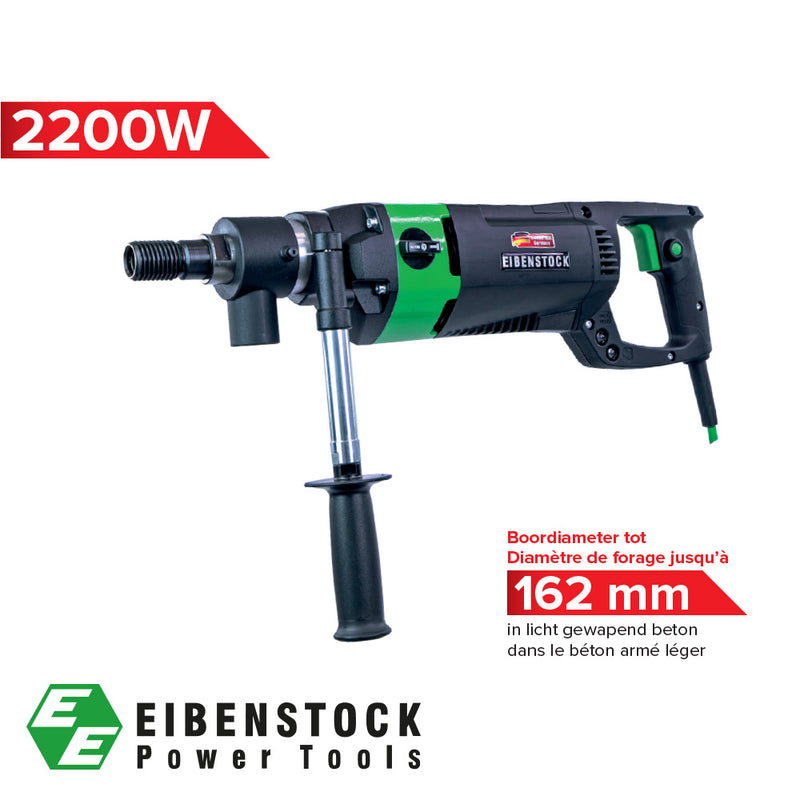 Carotteuse diamant à sec - IHT Soft Impact - ESD 162 - 2200 W
