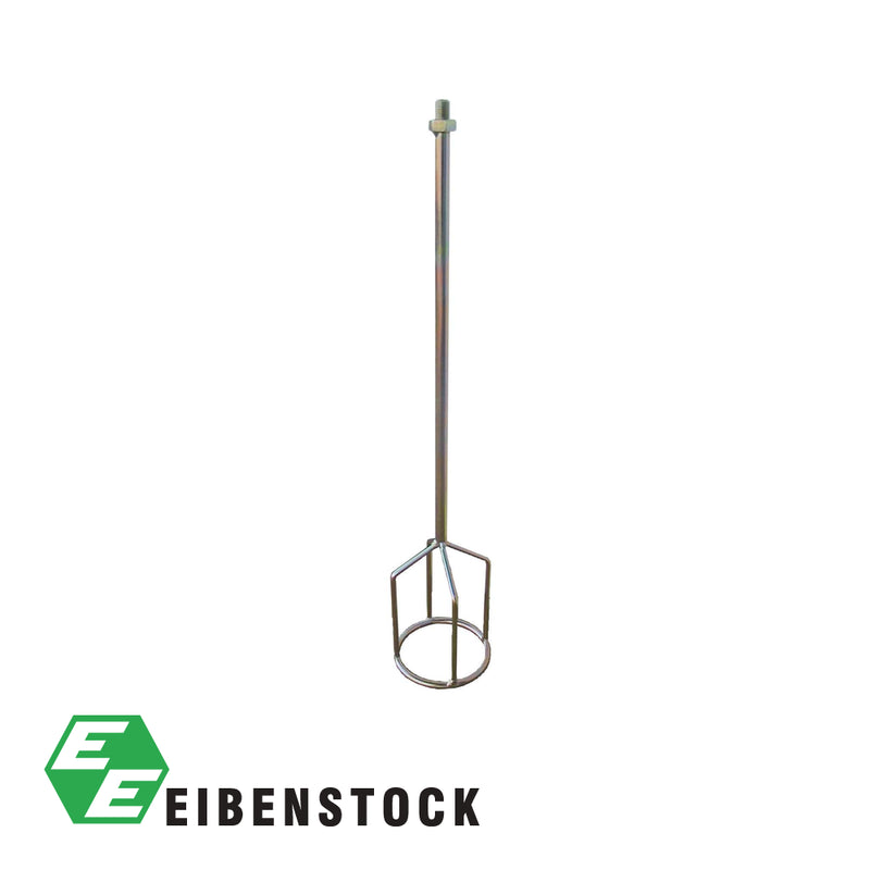 Tige malaxeur LG 120 / M14, 120 x 600 mm - (matériaux collants et coulants)