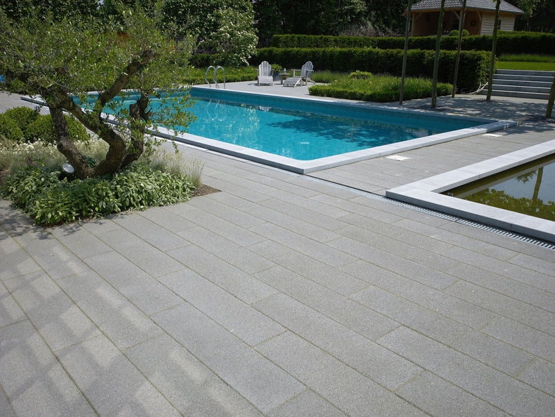 Carreau megadalles 100/25/6 cm gris natural
