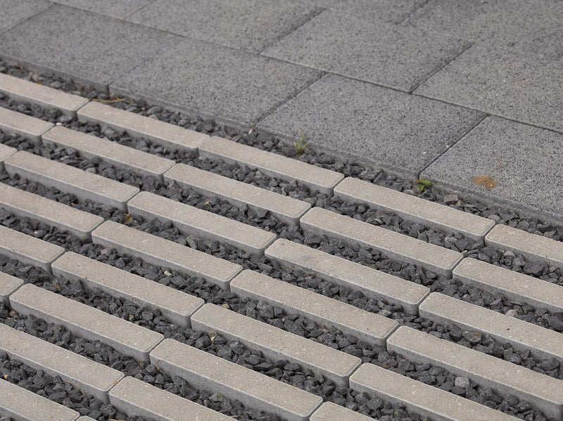 Eco grasslines small 25/25/10 cm gris