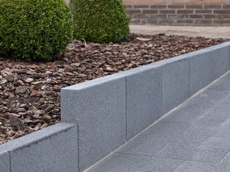 Bordures rockstonemega 50/50/8 cm blue steel