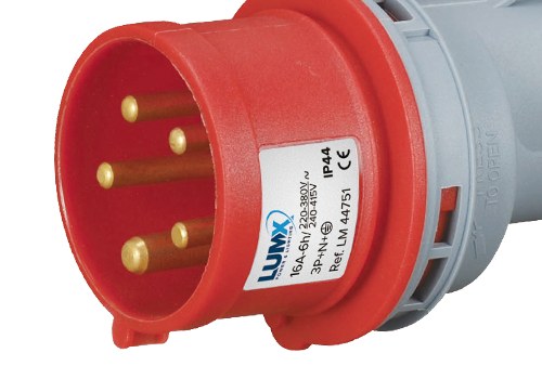 Fiche et coupleur CEE 400 V 5 pôles