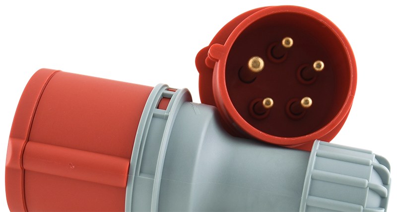 Fiche et coupleur CEE 400 V 5 pôles