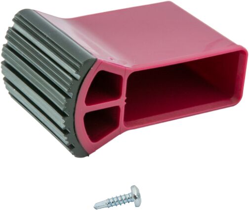 Monto embout de traverse 64x25 mm orange