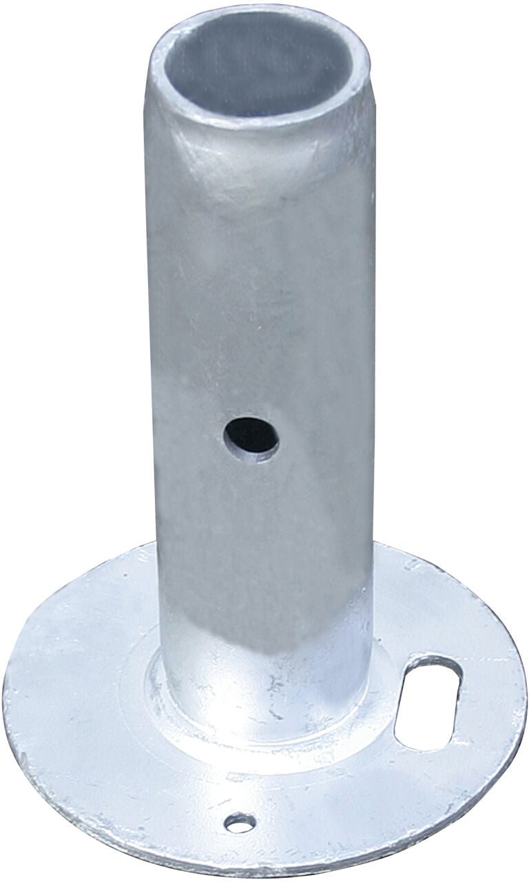 Krause platine de pied acier galvanisé hauteur