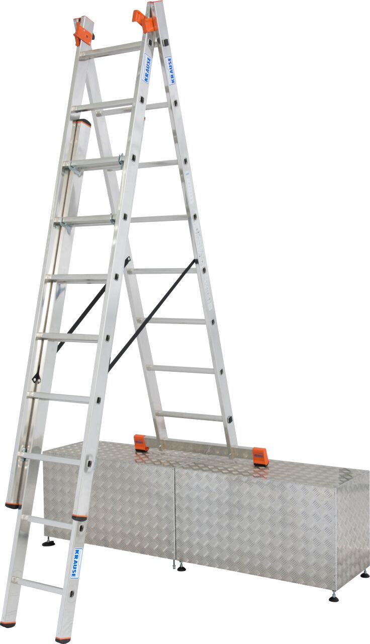 Krause « Tribilo » échelle multi-usages à échelons, 3 plans, utilisable dans les escaliers