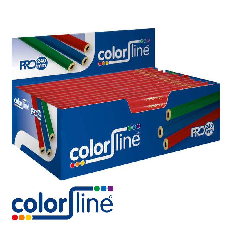 Crayon de menuisier PRO 101 – laqué rouge – prix par