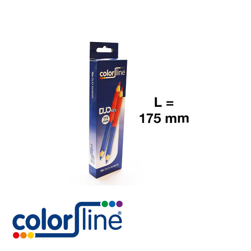 DUOMARKER PRO 425 – bleu – rouge 17,5 cm – prix par