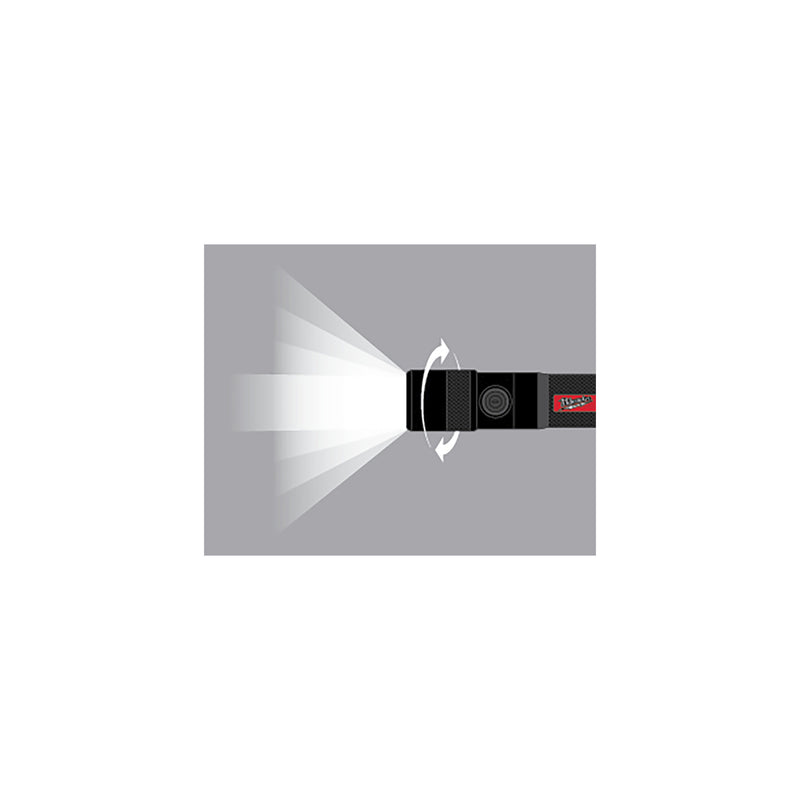 Lampe de poche Twist Focus 1100 Lumens USB-C – L4 TMLED