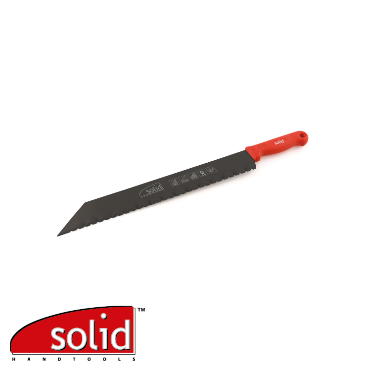 Couteau d'isolation – laine de roche – avec manche en PVC