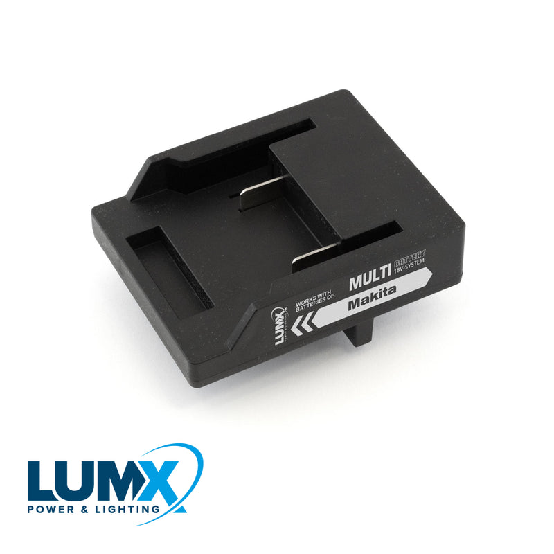 Adaptateur pour batterie MAKITA / LUMX M-série + Galaxy Multi-Battery Hybrid