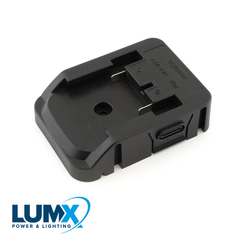 Adaptateur pour batterie METABO / LUMX MT-série
