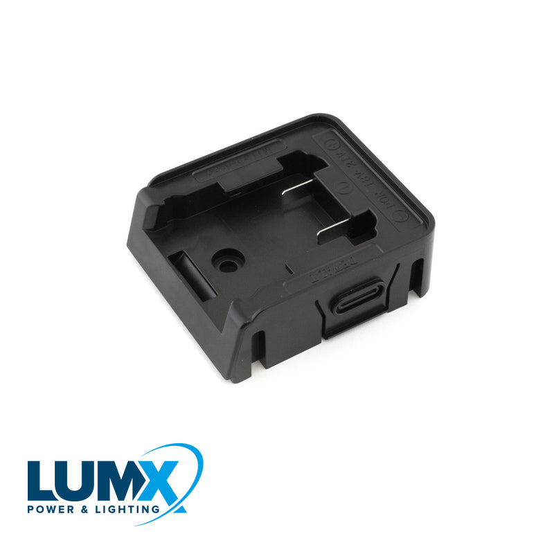 Adaptateur pour batterie DEWALT - MILWAUKEE / LUMX MT-série