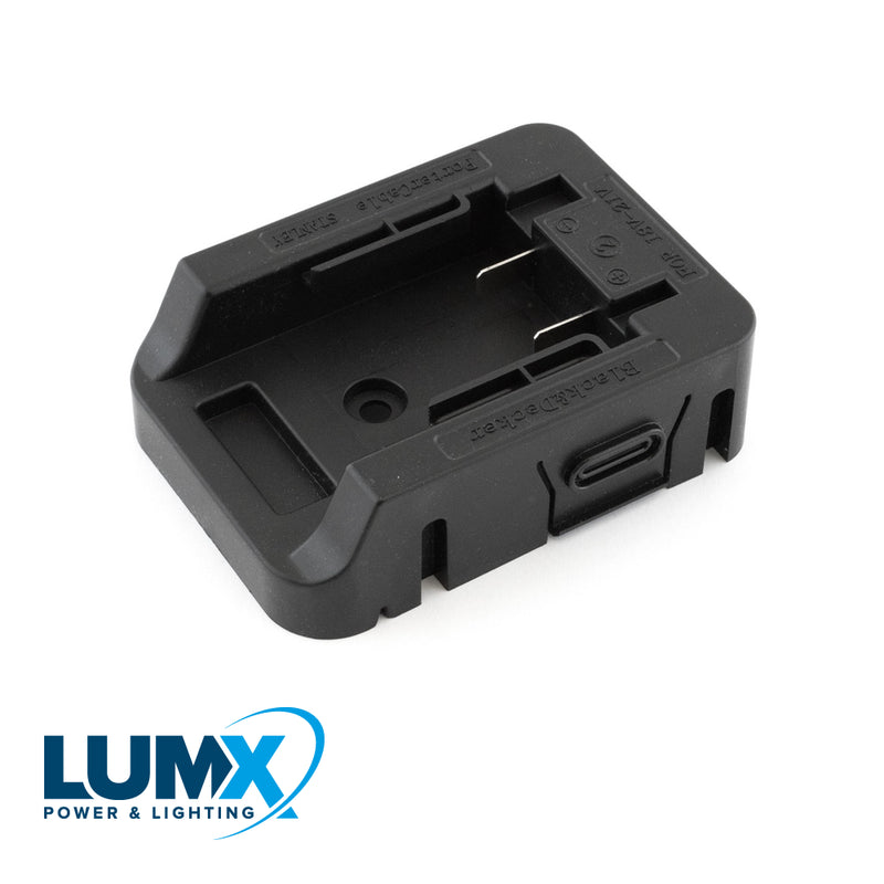 Adaptateur pour batterie STANLEY - BLACK & DECKER / LUMX MT-série