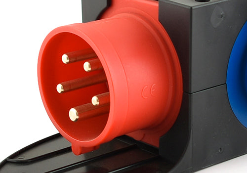 PCE 9430478: CEE box distribution 'ST ANTON' / In: CEE 16A 5P 6h 400 V / Out: 3x16A 250V (FR/BE)