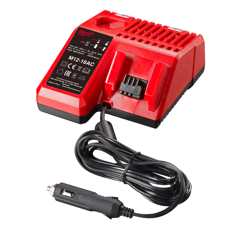 Chargeur de voiture M12™-M18™ – M12-18 AC
