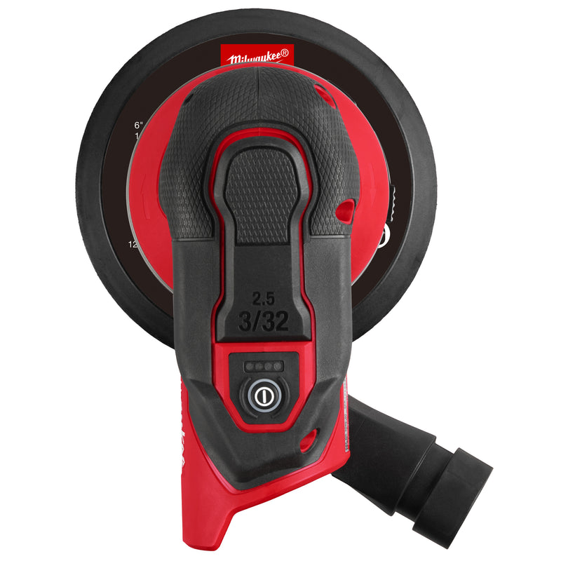 M12 FUEL™ ponceuse orbitale excentrique 150 mm (Ø d'oscillation 2.5 mm) – M12 FROS2.5