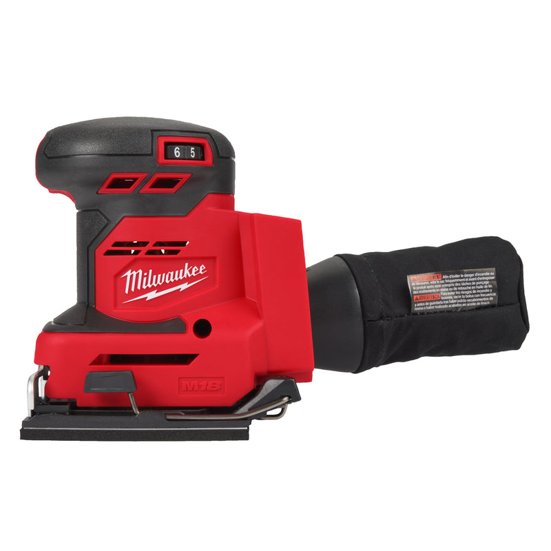M18™ PONCEUSE VIBRANTE ¼” FEUILLE – M18 BQSS