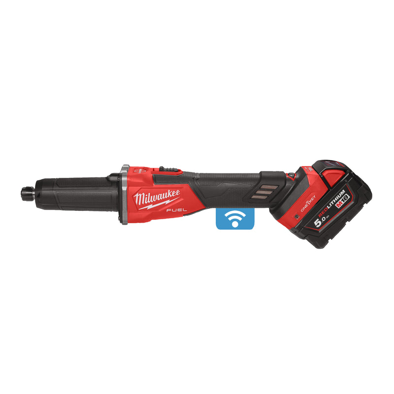 M18 FUEL™meuleuse droite à frein ONE-KEY™,variateur et interrupteur coulissant – M18 FDGROVB