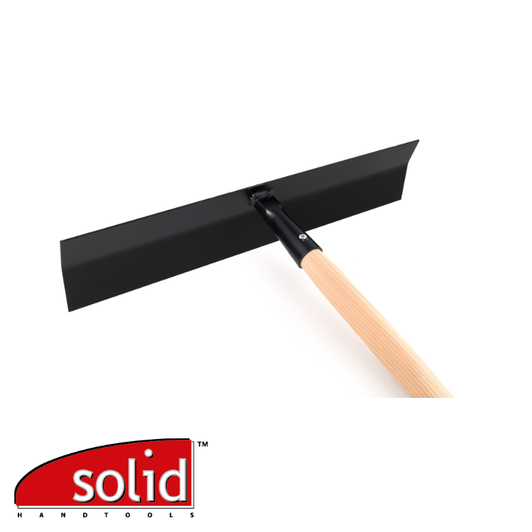 Égaliseur en acier pour bitume - 48 cm - avec manche