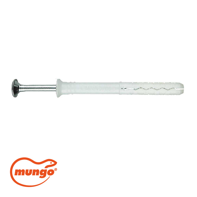 MNA-S cheville à clou – tête fraisée S  – prix par boîte.