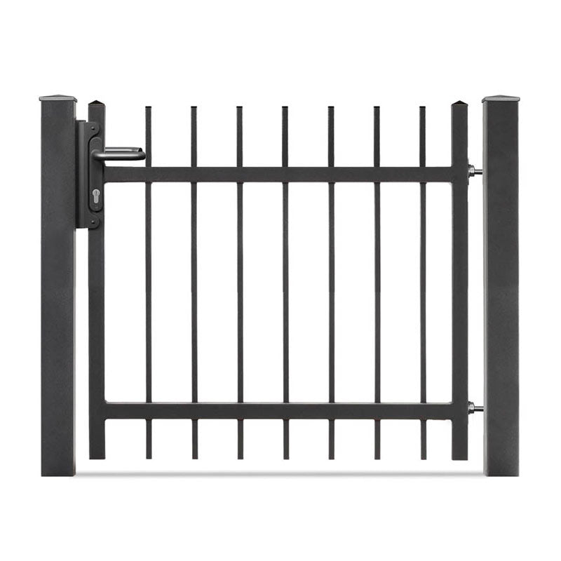 Portail battant Residenzen select BRIENZ+ 1 vantail – DB 703 gris foncé