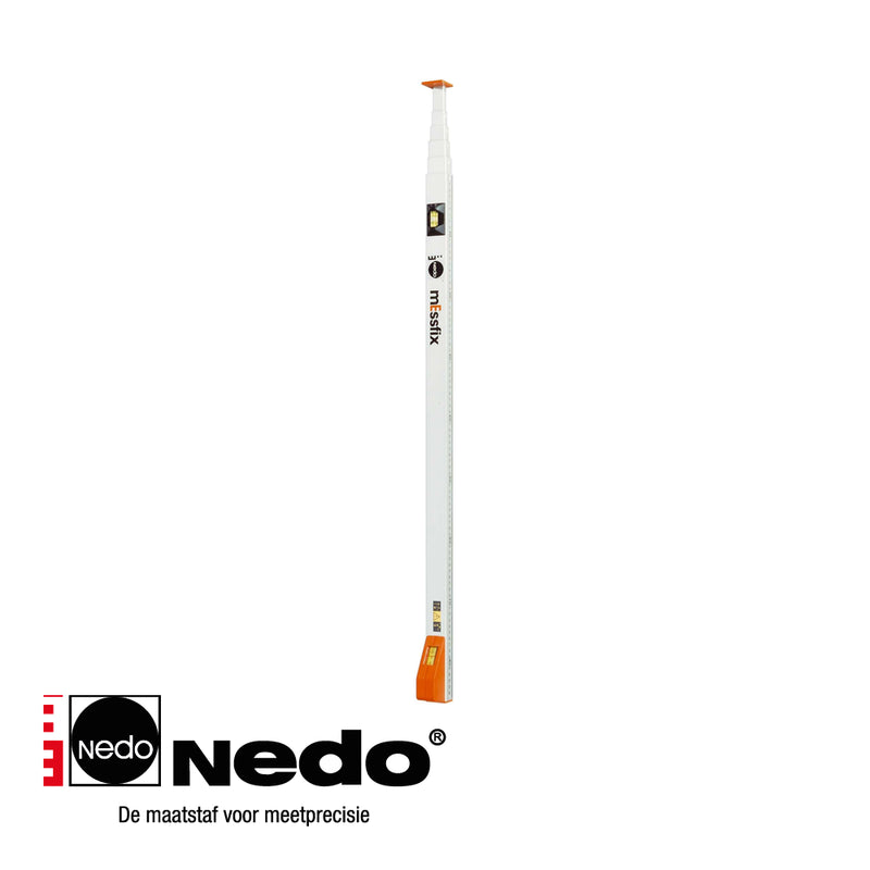 MESSFIX - Mètre téléscopique - 4 m