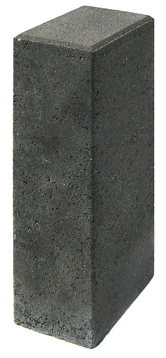 Palissade carree 12 x 18,75 x 80 cm anthracite