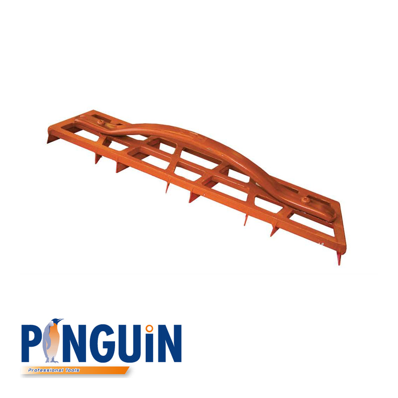 Rabot à plâtre ALU Orange - 8 lames - 460 x 89 mm